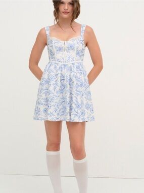 For Love & Lemons Maisie Mini Dress